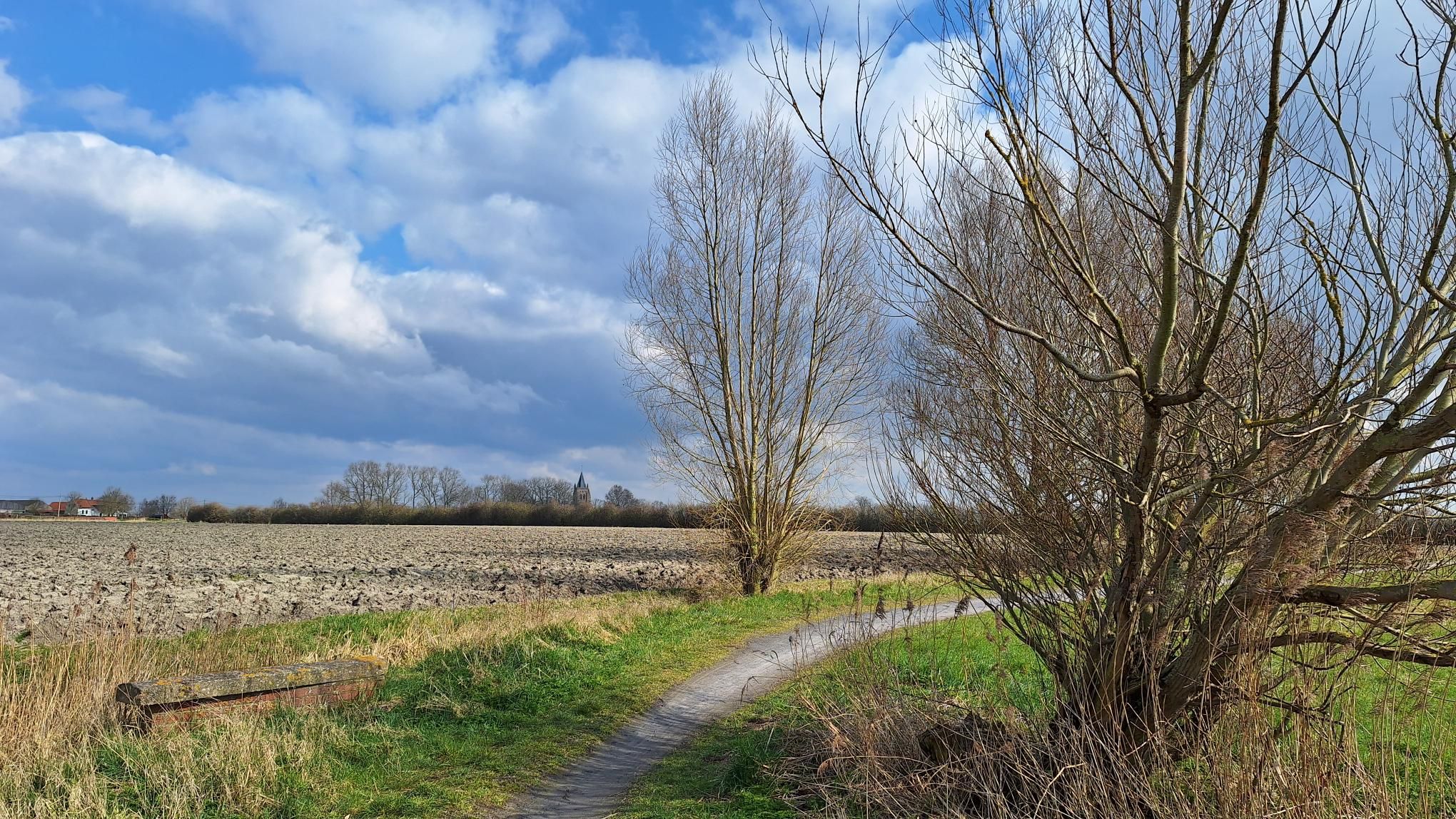 De rust van de IJzer nabij De Fintele