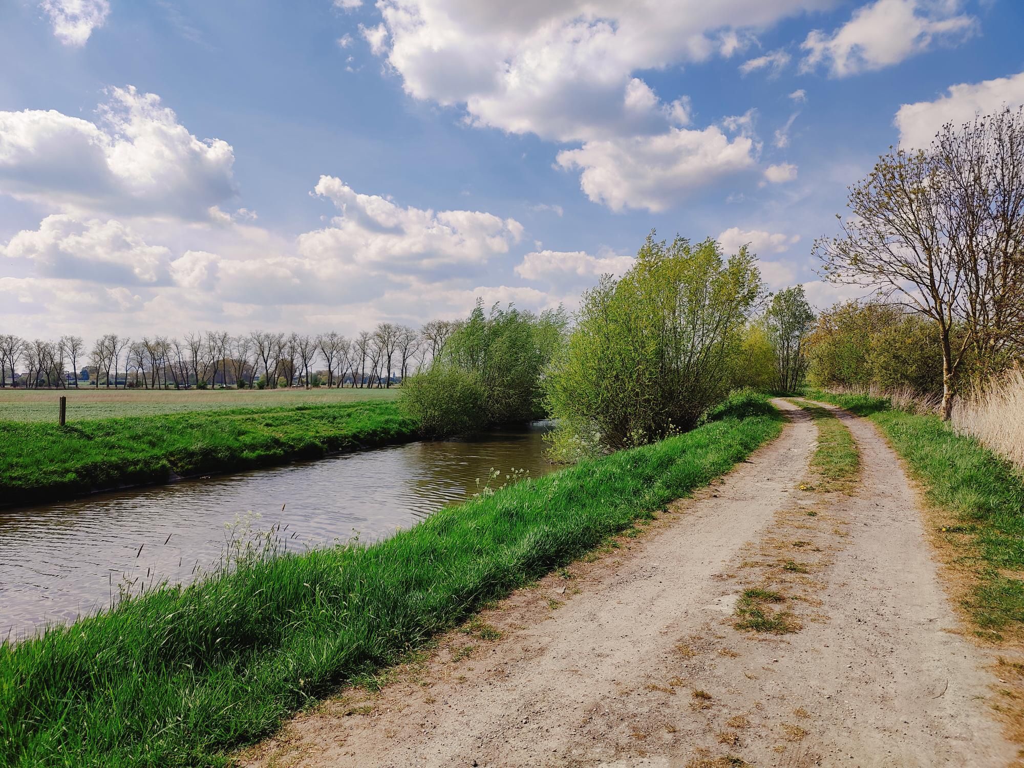 De rust van de IJzer nabij De Fintele